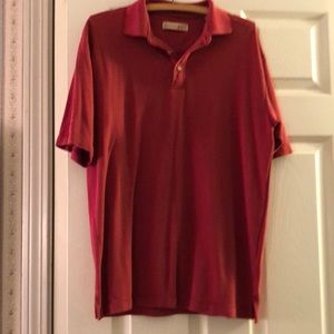 Jamaica Jazz red short sleeve polo shirt size M